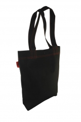Trendy Unisex ToteBag trimmed with Red Threads, best for customization